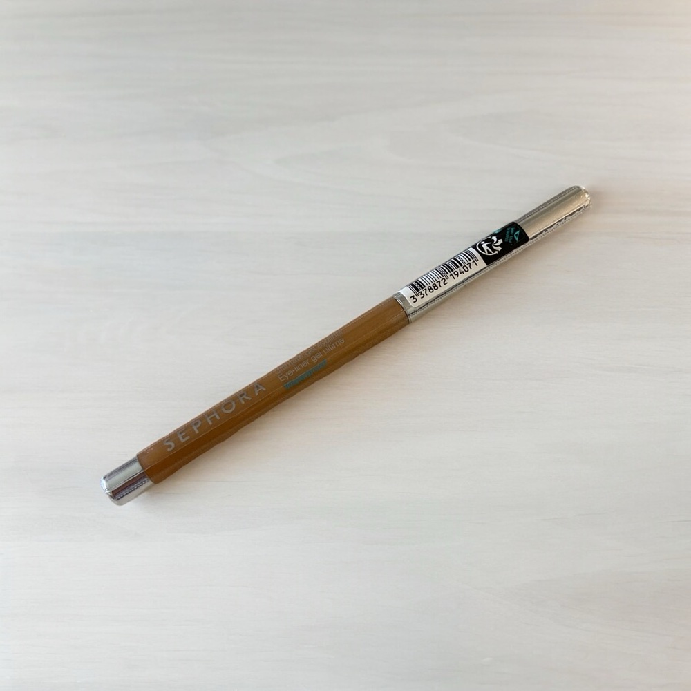 💎 SEPHORA Ultimate Gel Waterproof Eyeliner Pencil Shade Gold Metallic #35